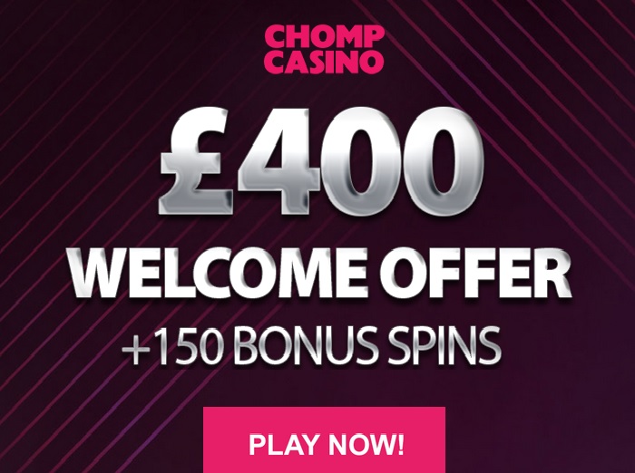 Meet New Welcome Bonus and Updated Portfolio at Chomp Casino