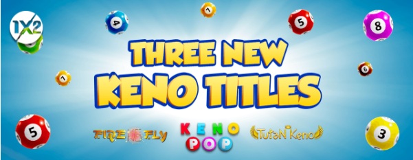 1x2 Gaming Presents Three New Keno Games