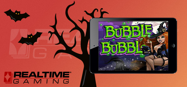 RealTime Gaming Celebrates Halloween with the Sequel of Legendary Bubble Bubble Slot