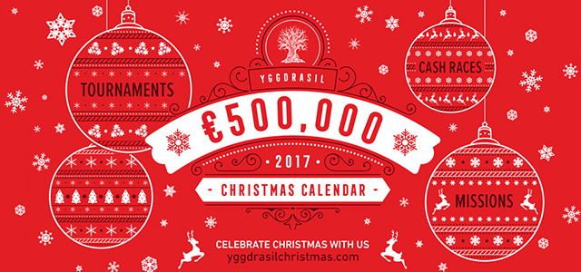 Yggdrasil Gaming Launches Unique Christmas Calendar with €500,000 Prize