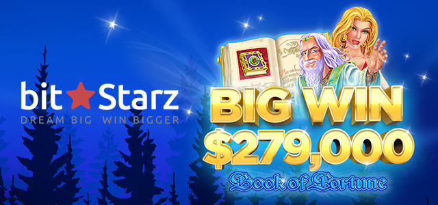 BitStarz Starts the New Year with $279,000 Jackpot in the Book of Fortune