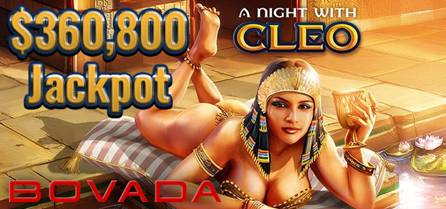 A Night with Cleo Brings $360,800 to Lucky Bovada Player