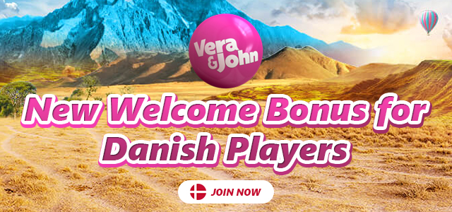 Vera & John Casino Updates Welcome Bonus for Danish Players