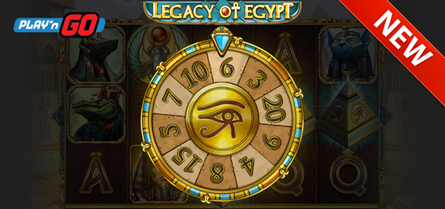 Big Fortune Spotted on the Reels on New Legacy of Egypt Slot by Play’n GO