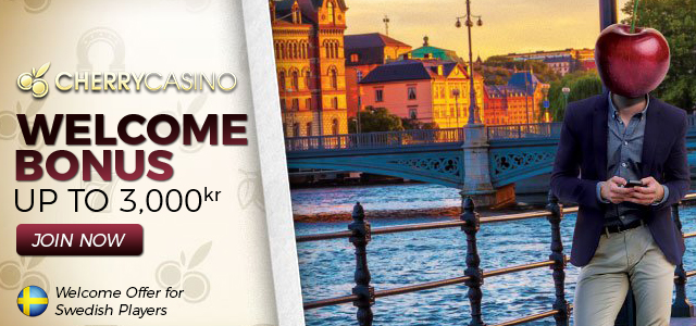 Popular Welcome Offer for Swedish Players at CherryCasino is Back!