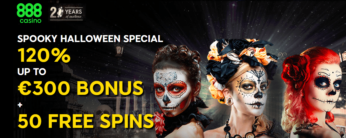 Halloween Promo for New Players Launched at 888 Casino