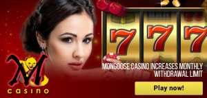 Mongoose Casino Doubles the Withdrawal Limit