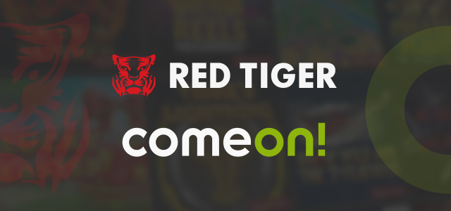 More Games at ComeOn: The Casino Pens a Deal with Red Tiger
