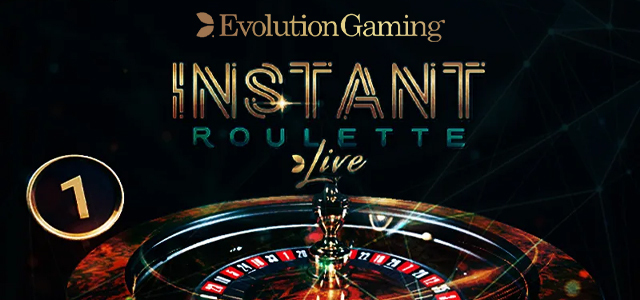 Evolution Gaming Presents Live Instant Roulette