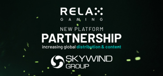 Relax Gaming and Skywind Group Sign “Powered By” Content Agreement