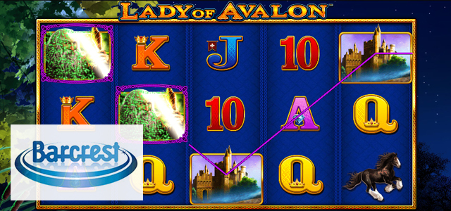 Barcrest Launches Lady of Avalon Slot (with Link for Demo Play)