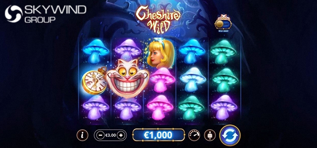 Skywind Group Presents a Magical Story in New Cheshire Wild Slot (+Video Preview)