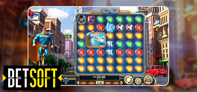 Meet New Hero: BetSoft Presents Spinfinity Man Slot (+ Video Preview)
